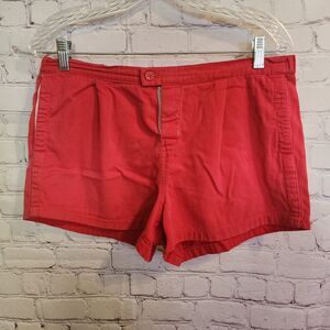Patagonia Chino Shorts Womens 34 Red Vintage Athleisure
